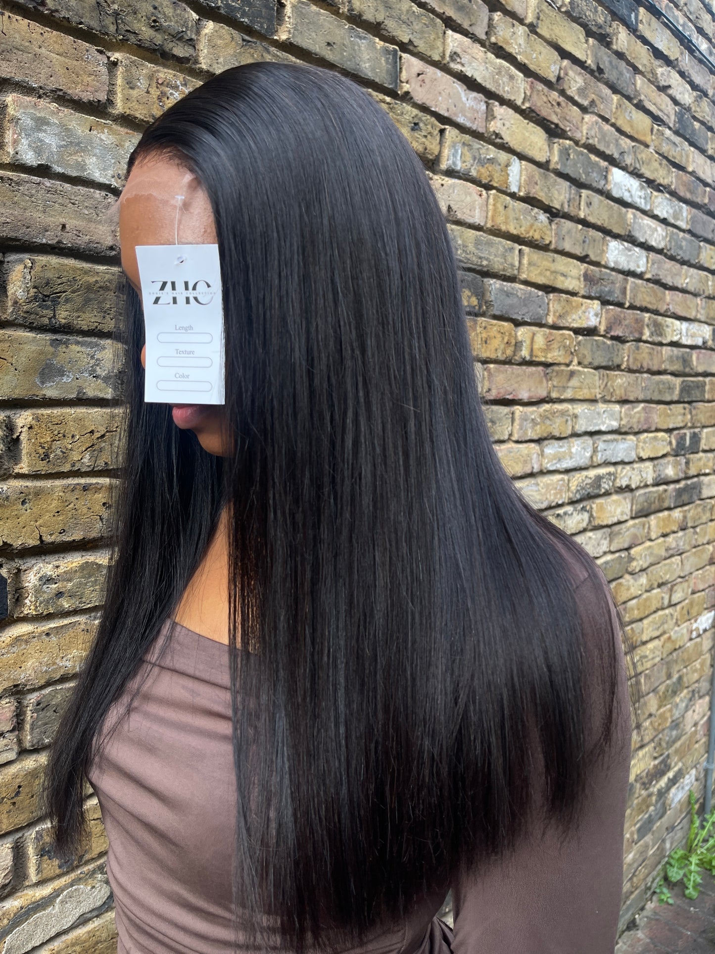 Michelle -Middle Part Blunt Cut Wig