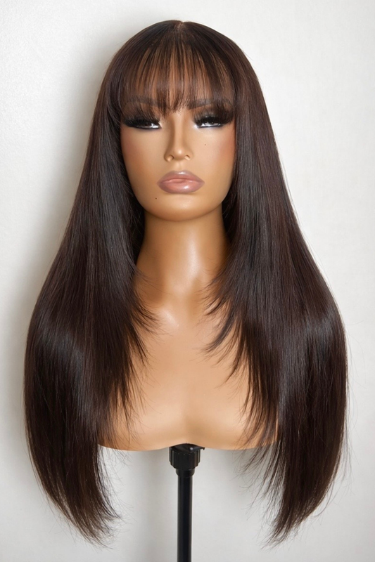 Alexis - Wispy Fringe + Layered Wig