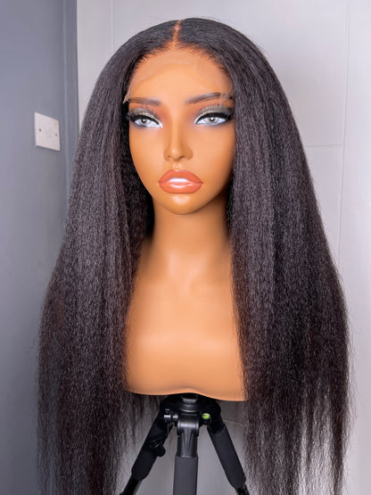 Ade (Middle Part Kinky Straight Glueless Wig)