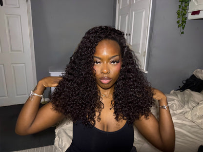 ZURI - BURMESE CURLY HALF WIG