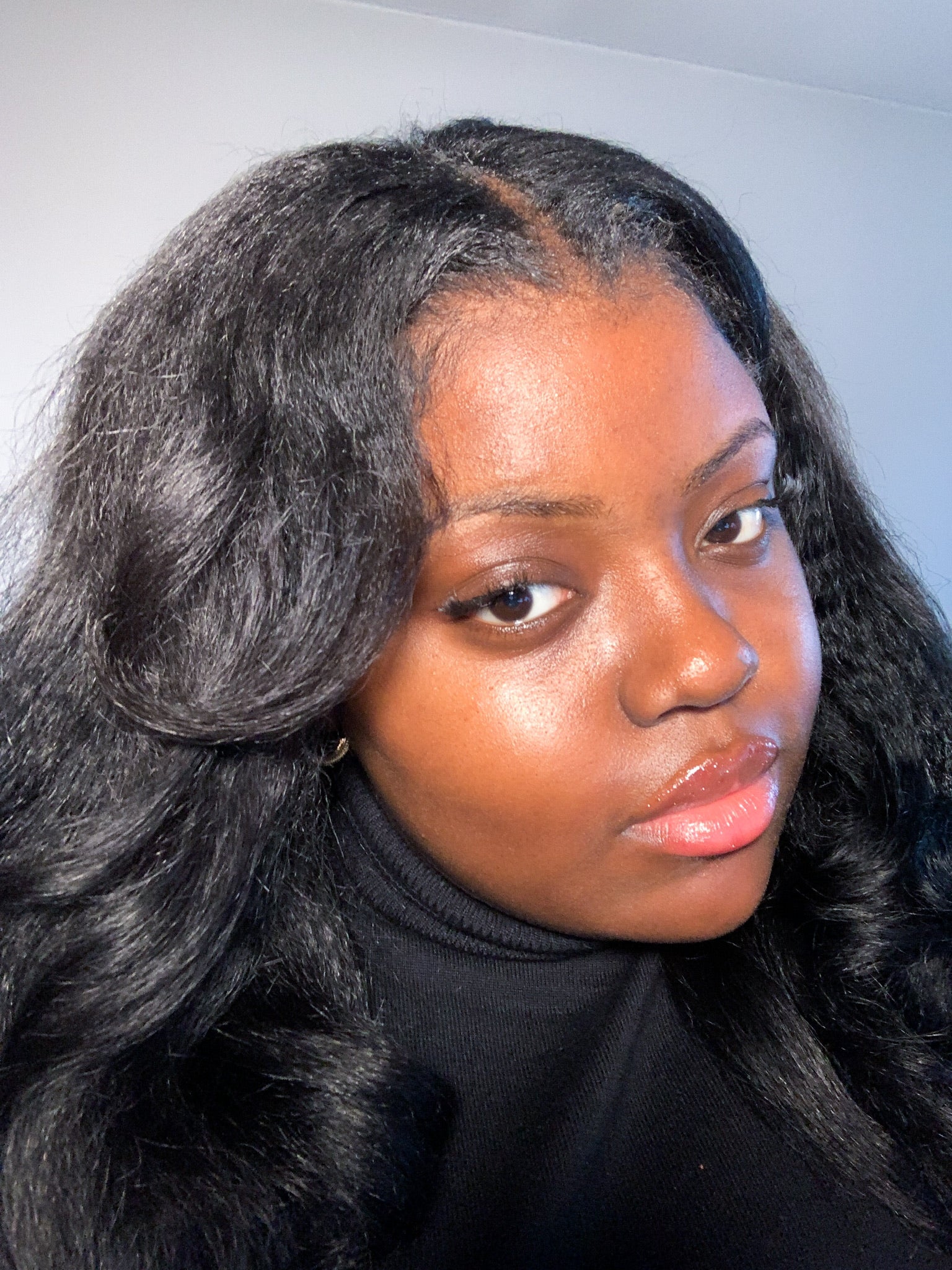 Kinky Straight Tape-In Hair Extensions