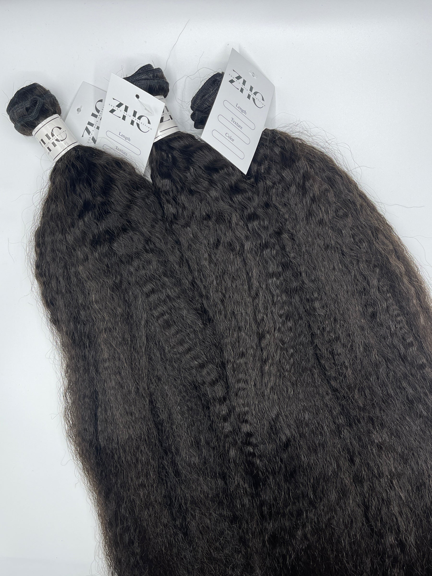 3 Bundles — Kinky Straight Hair