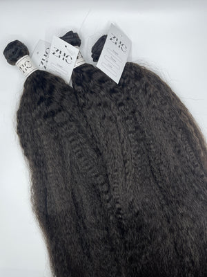 3 Bundles — Kinky Straight Hair