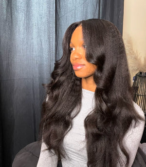 3 Bundles — Yaki Straight Hair