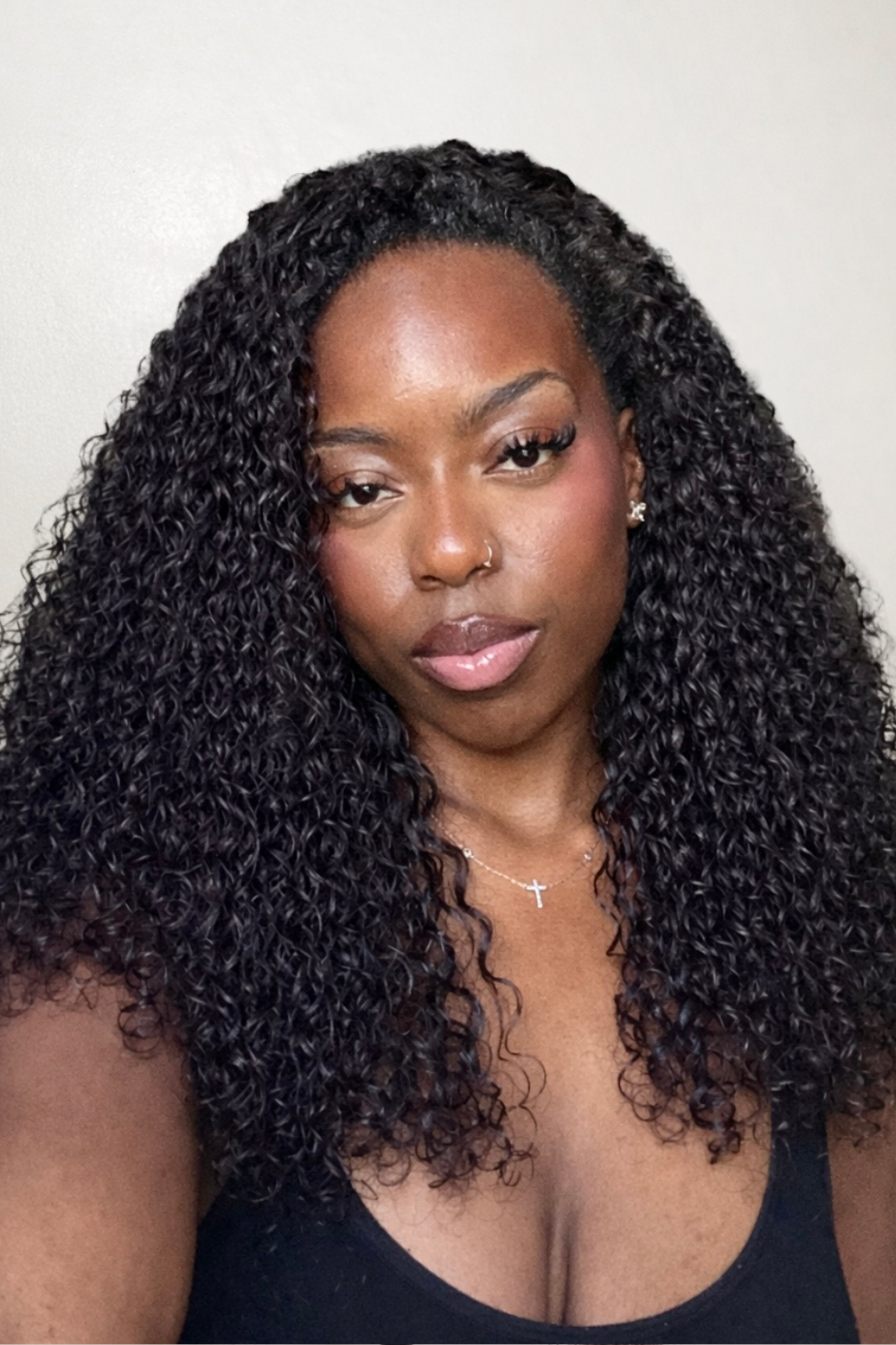 ZURI - BURMESE CURLY HALF WIG