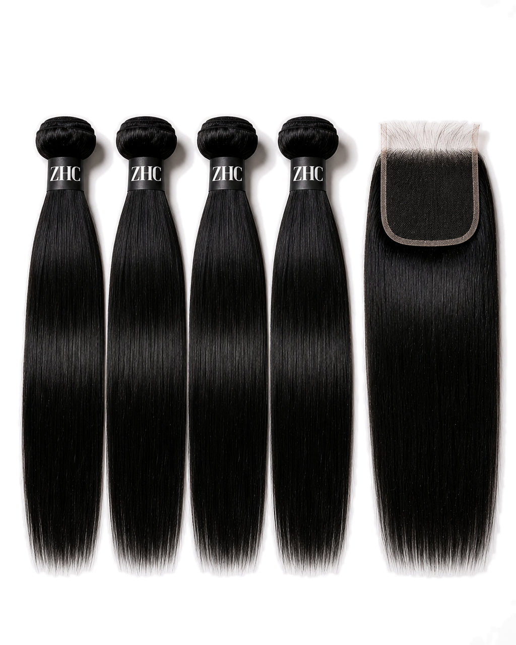 4 Hair Bundle Deals with HD Closure