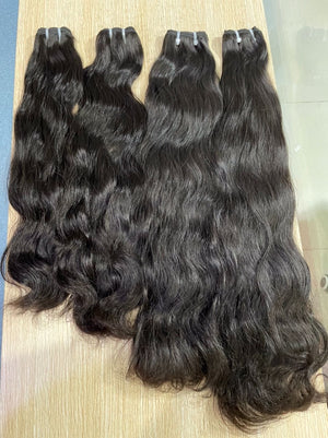3 Bundles — Raw Burmese Wavy Hair