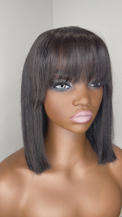 Amber - Glueless Layered Fringe Wig