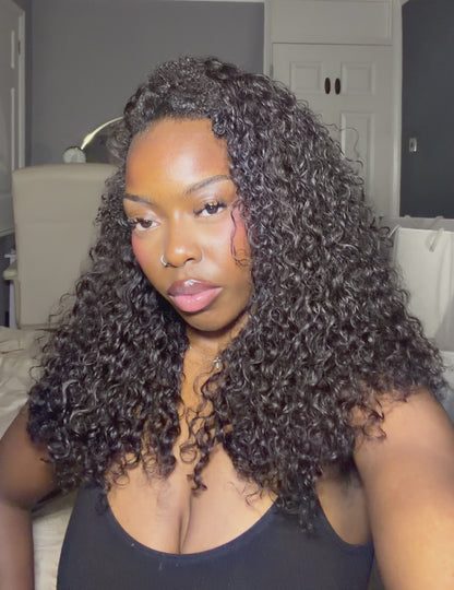 ZURI - BURMESE CURLY HALF WIG