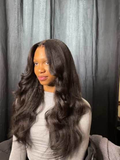 3 BUNDLES OF YAKI STRAIGHT HAIR