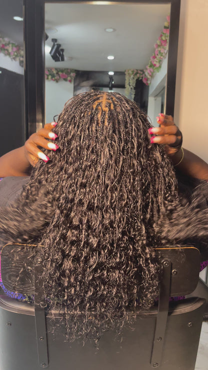 HUMAN HAIR - DEEP WAVE BULK BRAIDING HAIR | BOHO BRAIDS | GODDESS | LOCS LONDON