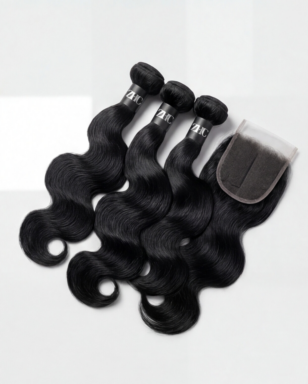 3 Hair Bundle Deals with HD Closure