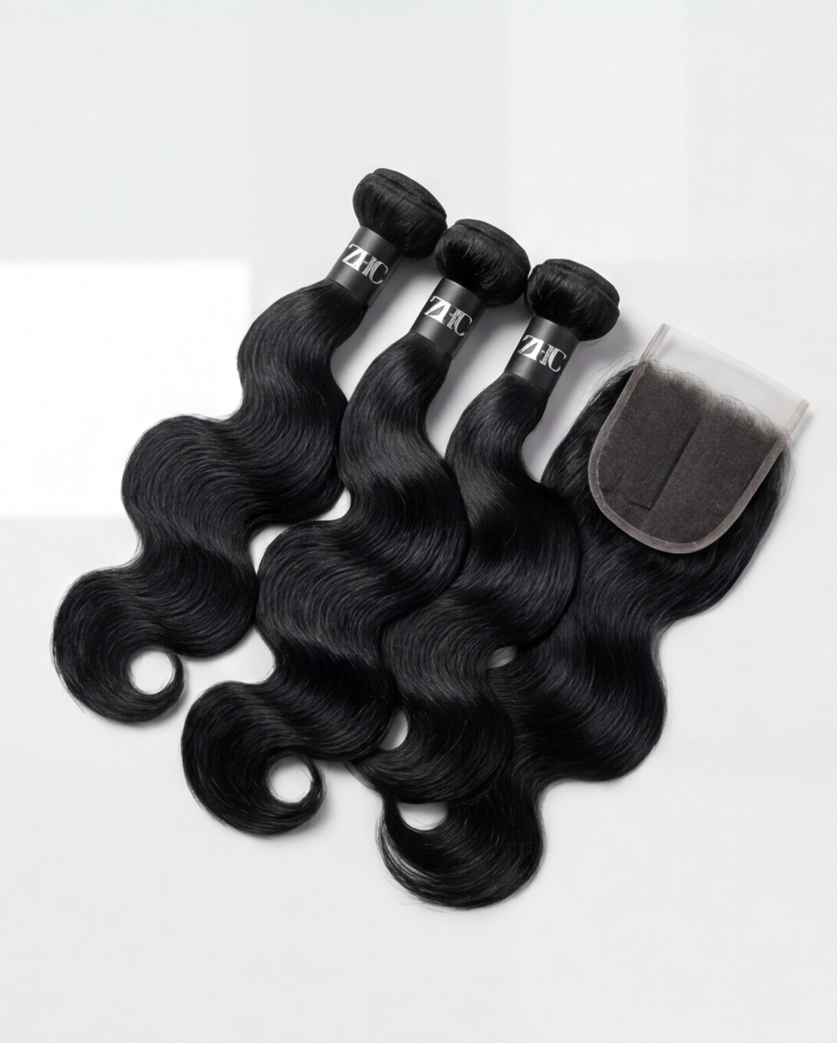 3 Hair Bundle Deals with HD Closure