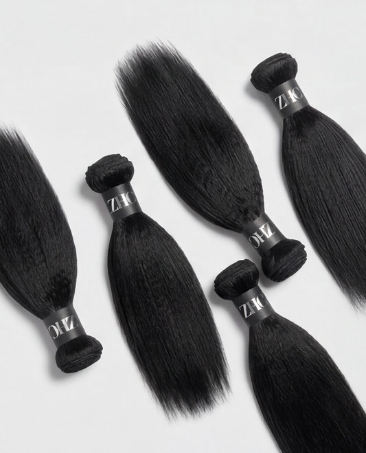 3 Bundles — Yaki Straight Hair