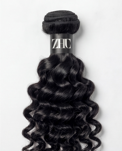 Deep Wave Human Hair Bulk Braiding Hair — Boho, Goddess & Locs
