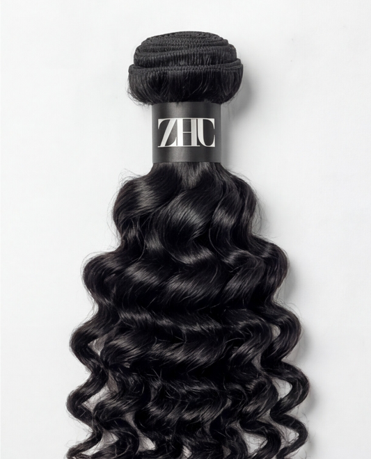 Deep Wave Human Hair Bulk Braiding Hair — Boho, Goddess & Locs