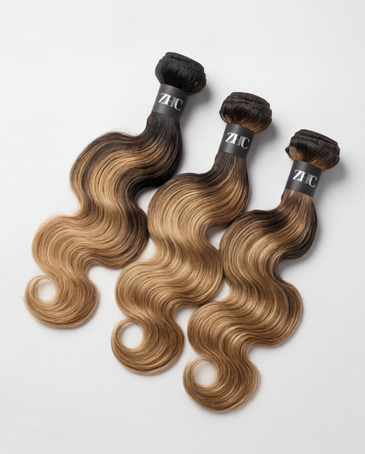 3 Bundles — Raw Balayage Hair