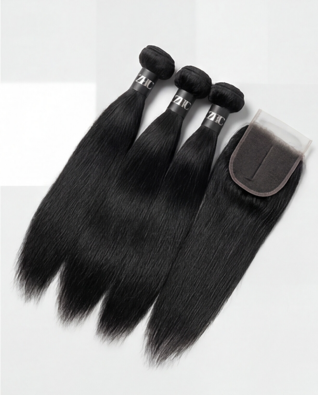 3 Hair Bundle Deals with HD Closure