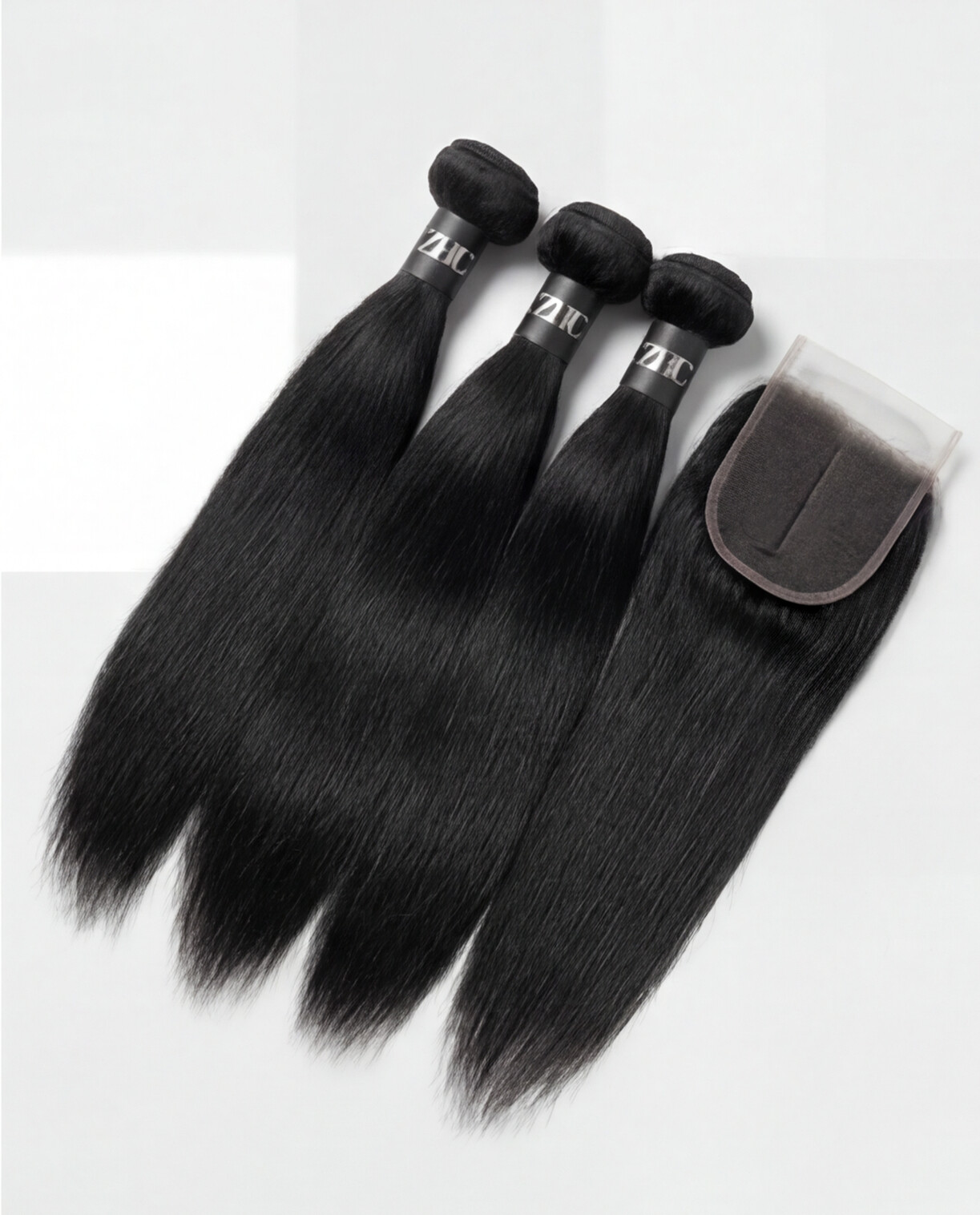 3 Hair Bundle Deals with HD Closure