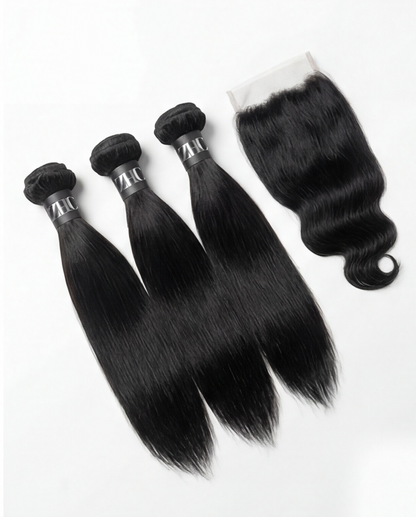 3 Hair Bundle Deals with HD Frontal